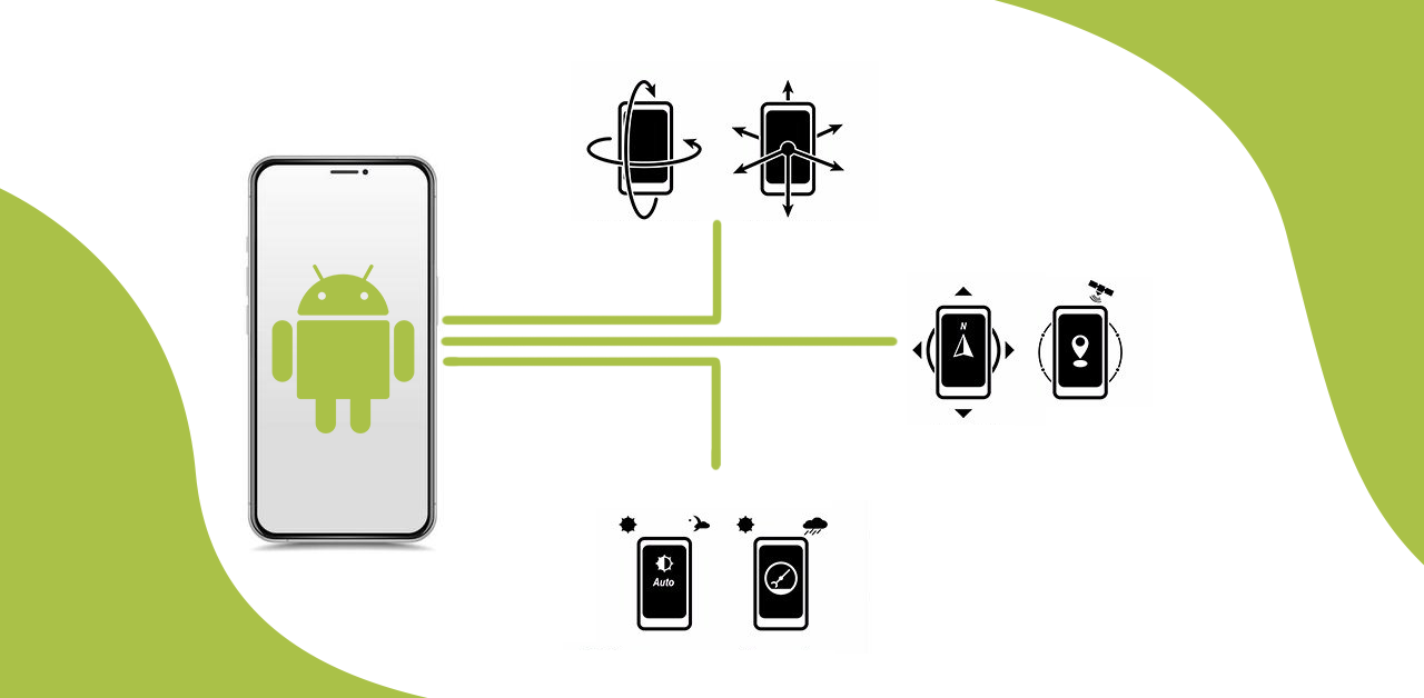 14. Describe Android Sensors.