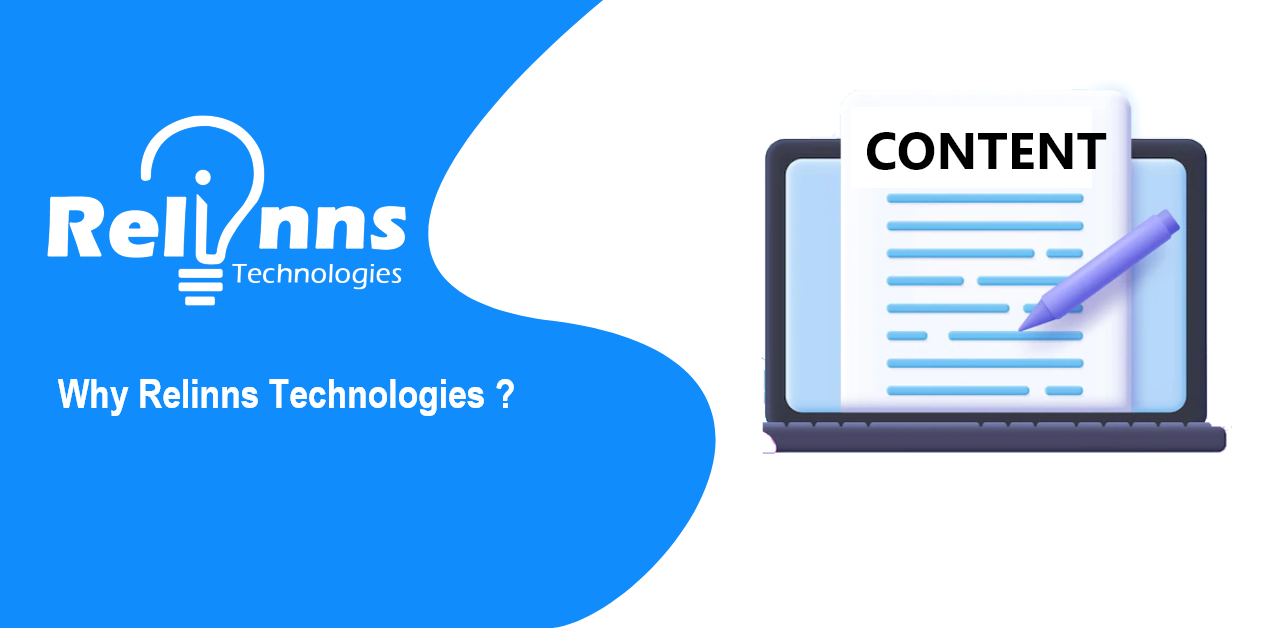 why Should you Consider doing a Content Writing Internship with Relinns Technlogies